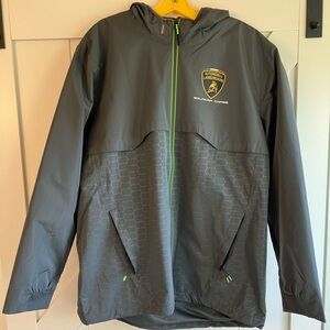 Lamborghini Black Mesh Jacket